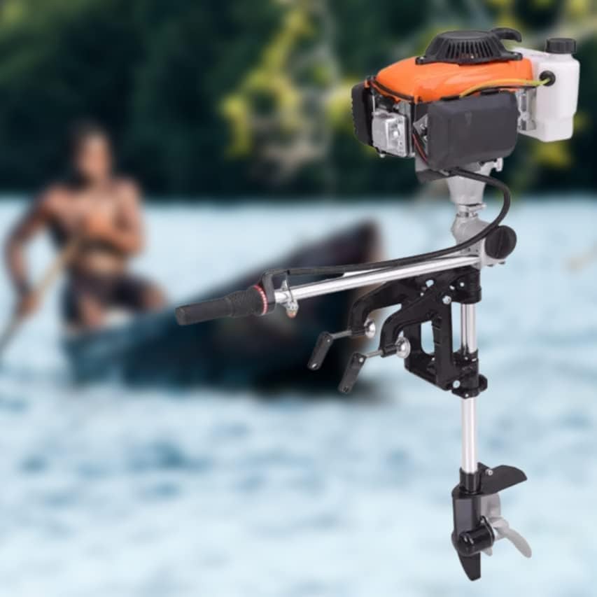 Motor De Popa Para Barco Bote Caiaque 63cc 2 Tempos 3hp Motor Aquático