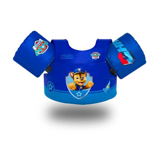 Boia Infantil com Colete Salva Vidas Nash - Patrulha Canina Chase